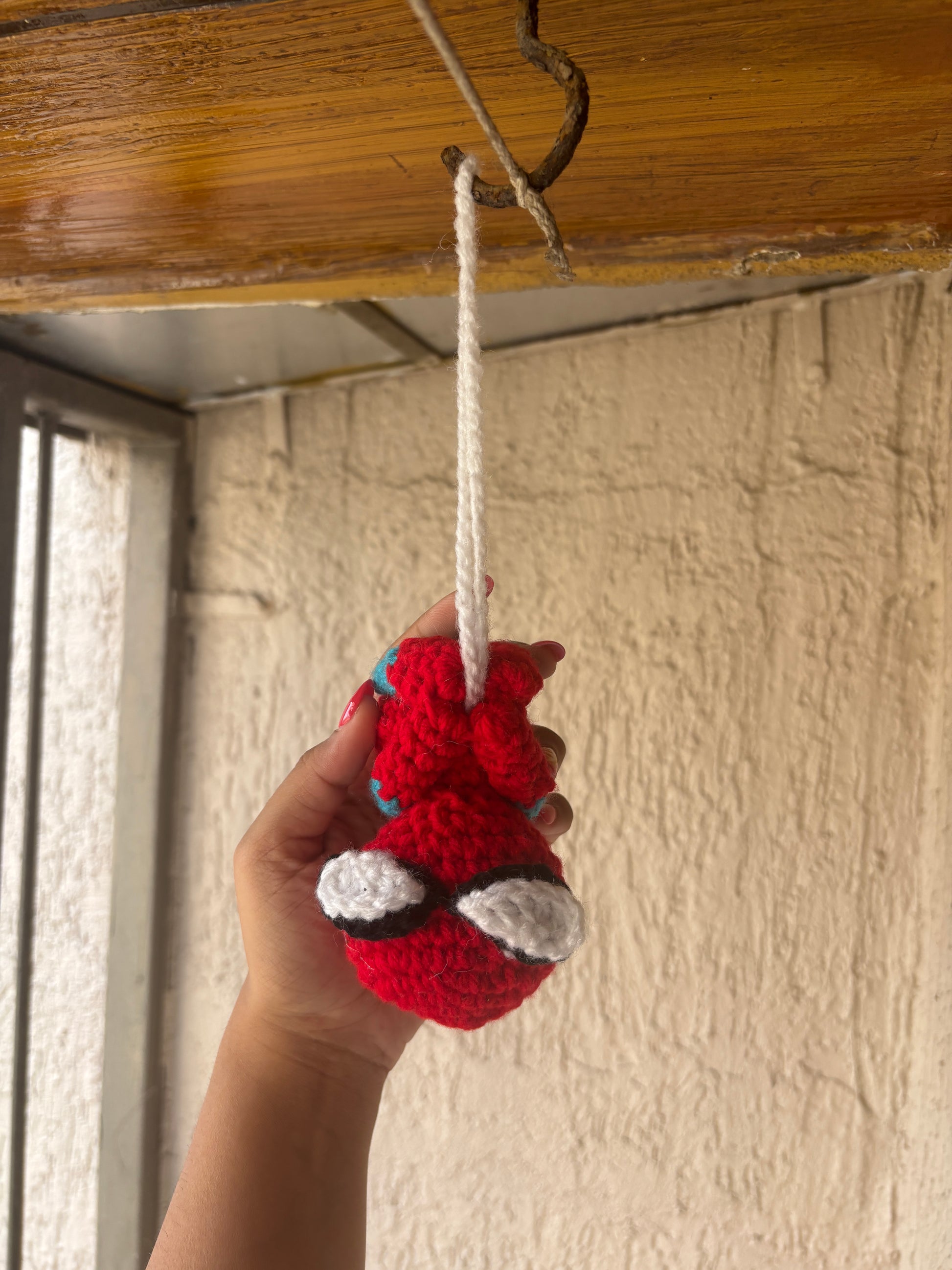 Hanging Spider-Man