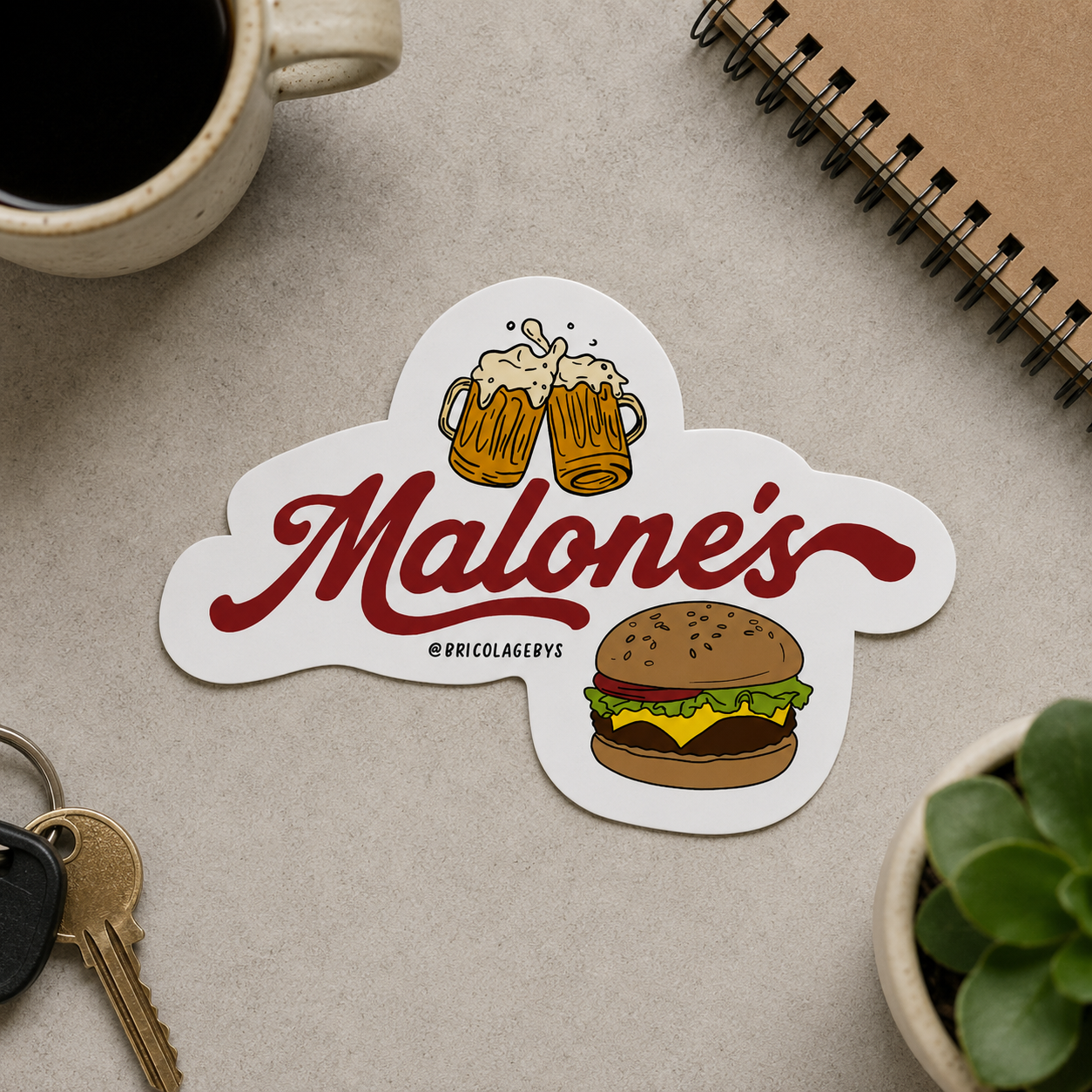 Off Campus Stickers