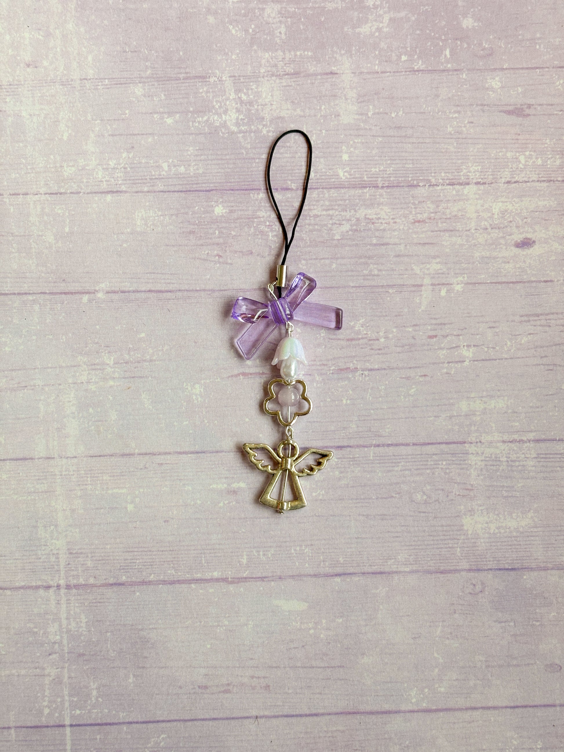Purple Phone Charms
