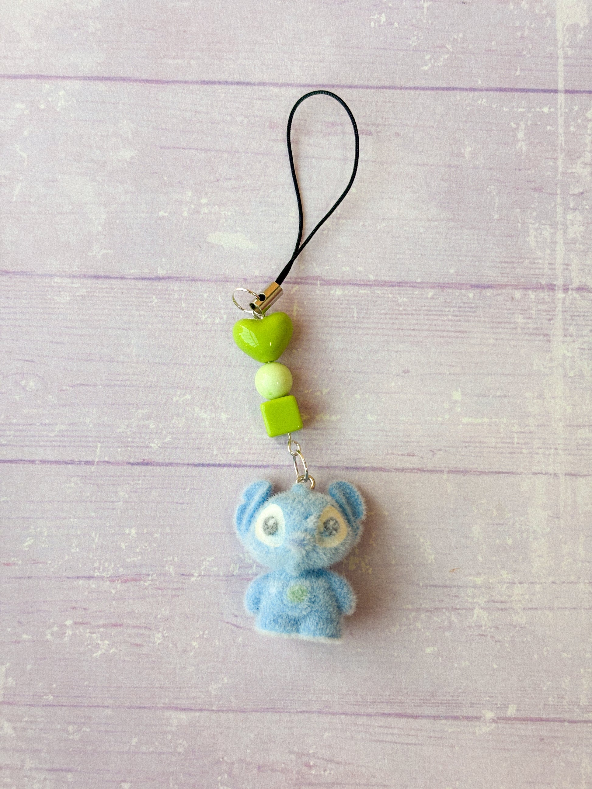 Fuzzy Stitch Phone Charms