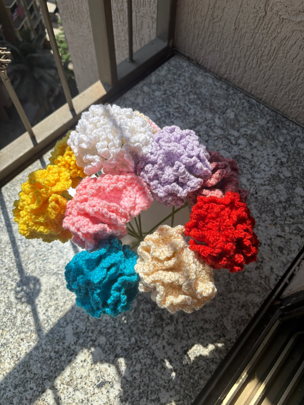 Crochet Carnations