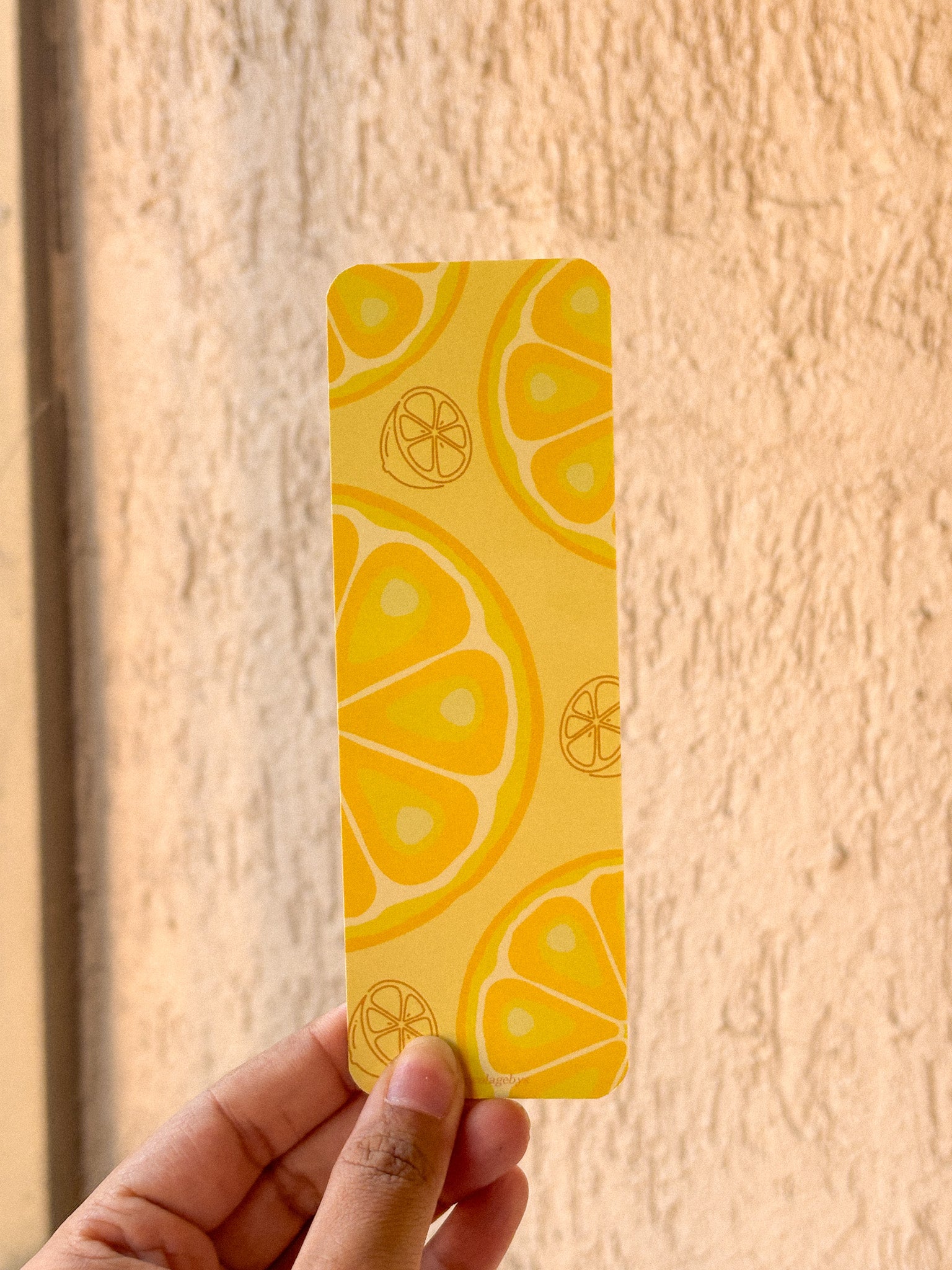 Orange / Lemon Bookmark