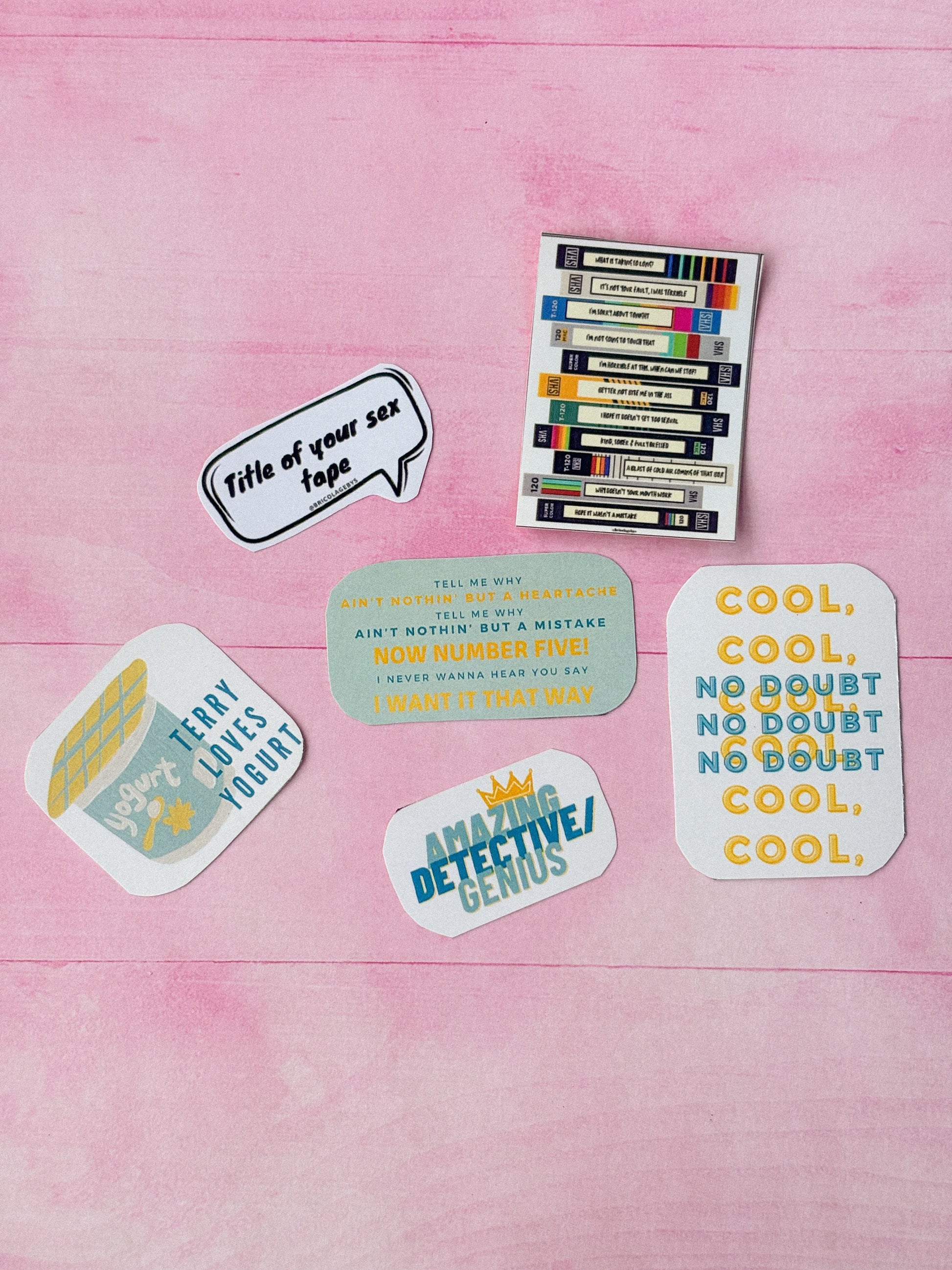 Brooklyn Nine Nine Stickers