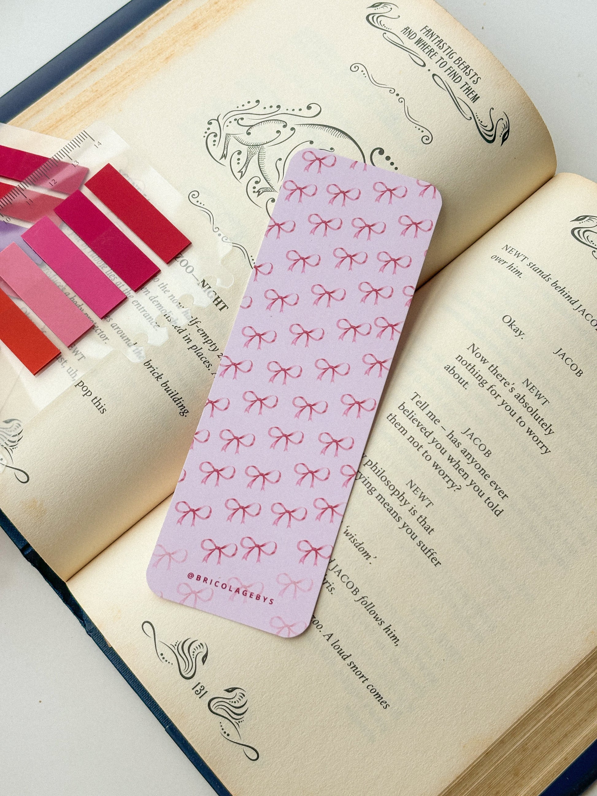 Bow Bookmark