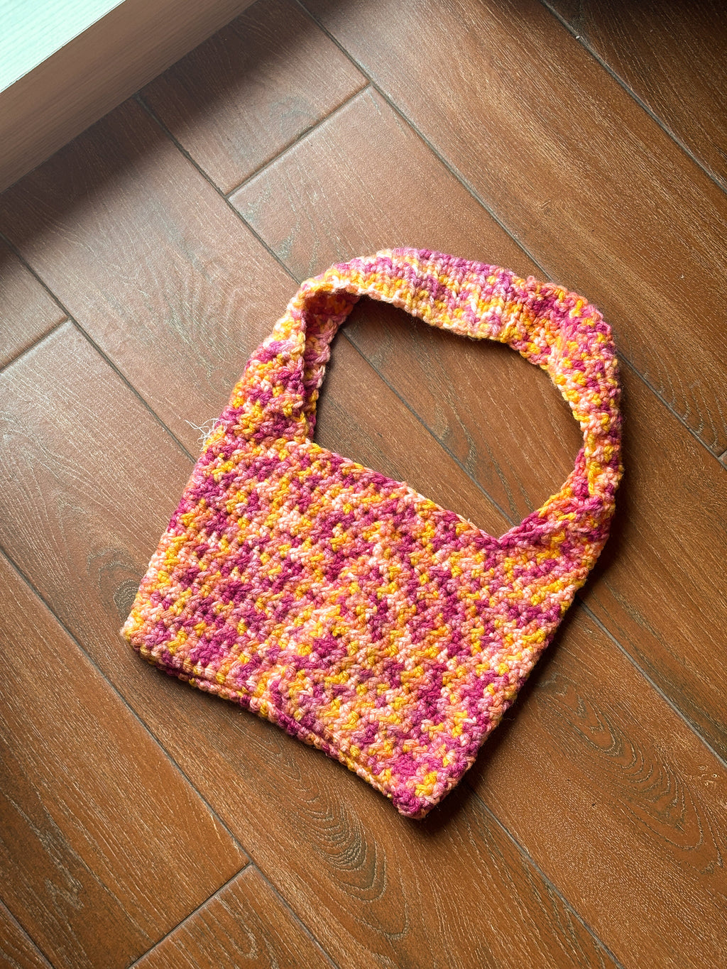 Marmalade Skies Crochet Tote Bag