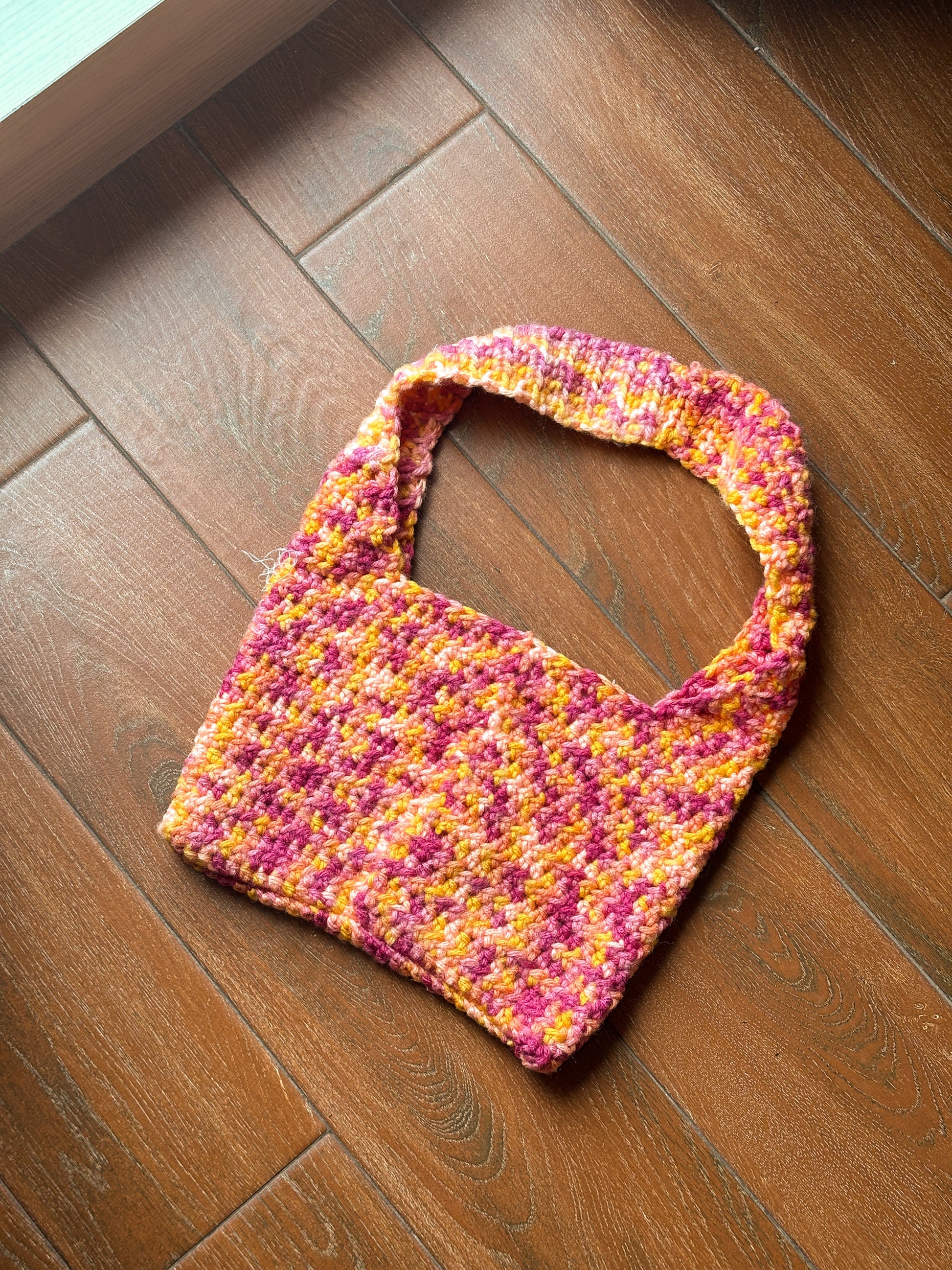 Marmalade Skies Crochet Tote Bag