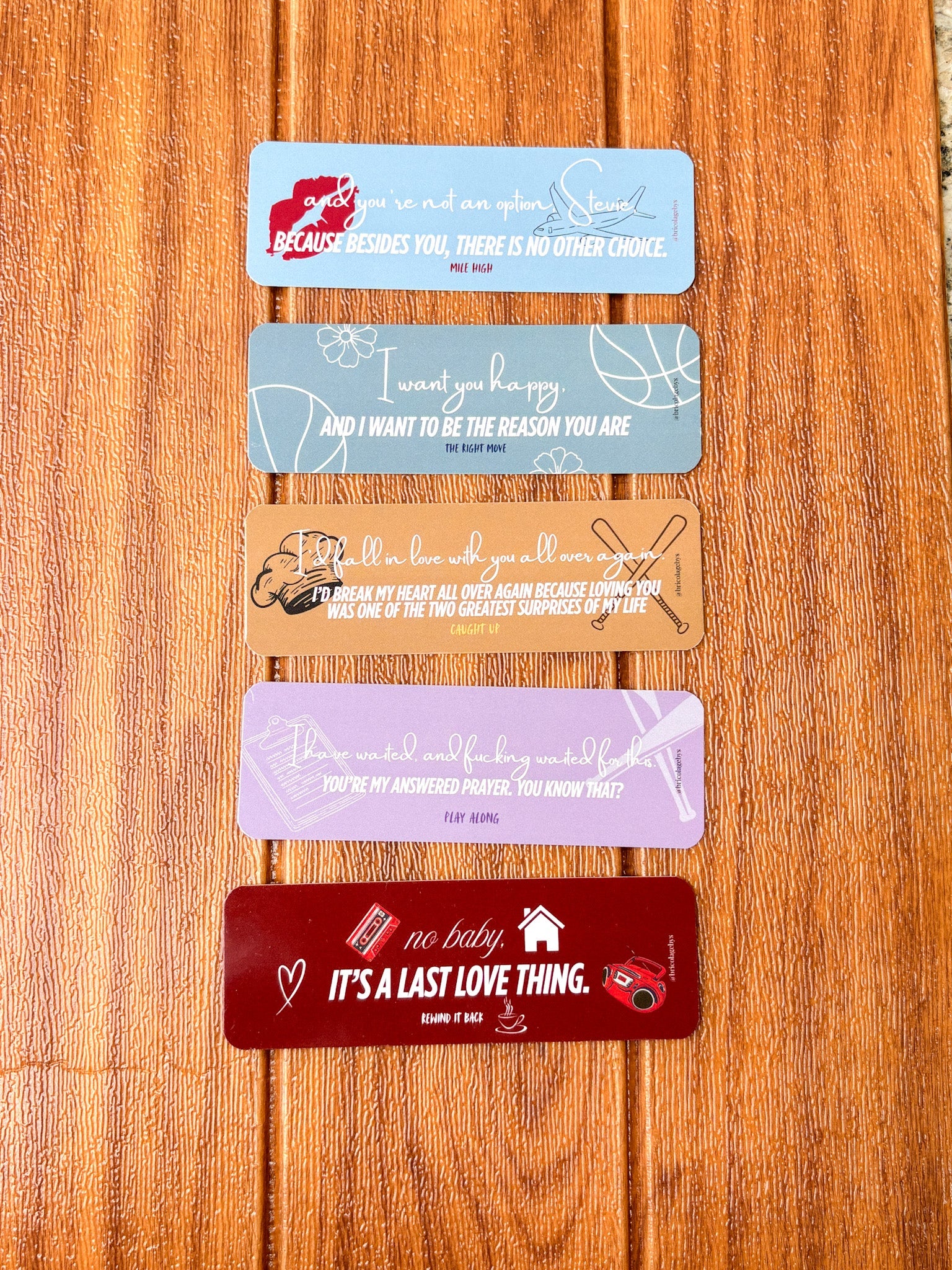 Windy City Series Bookmarks