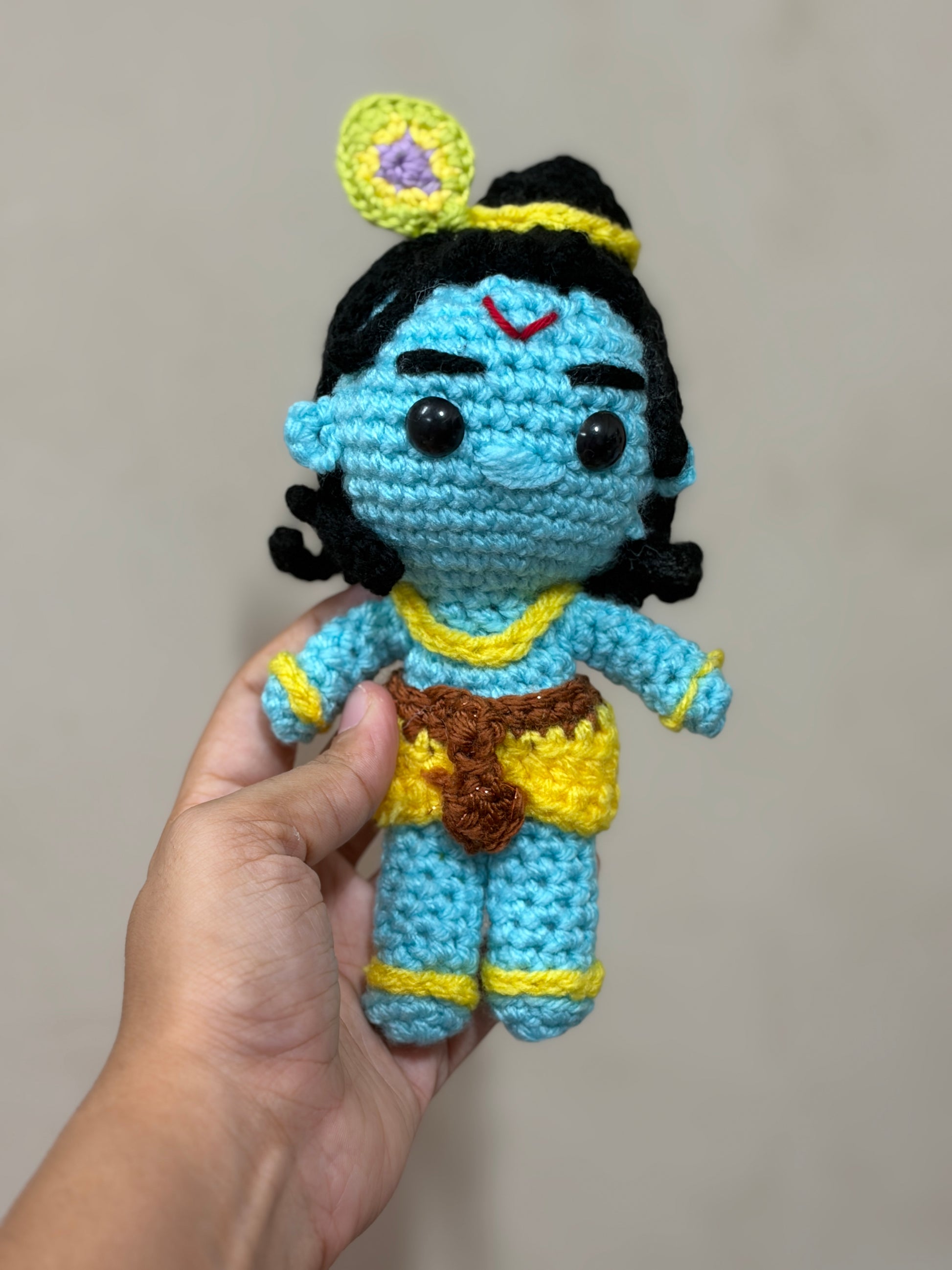 Radha Krishna - Amigurumi Figurines