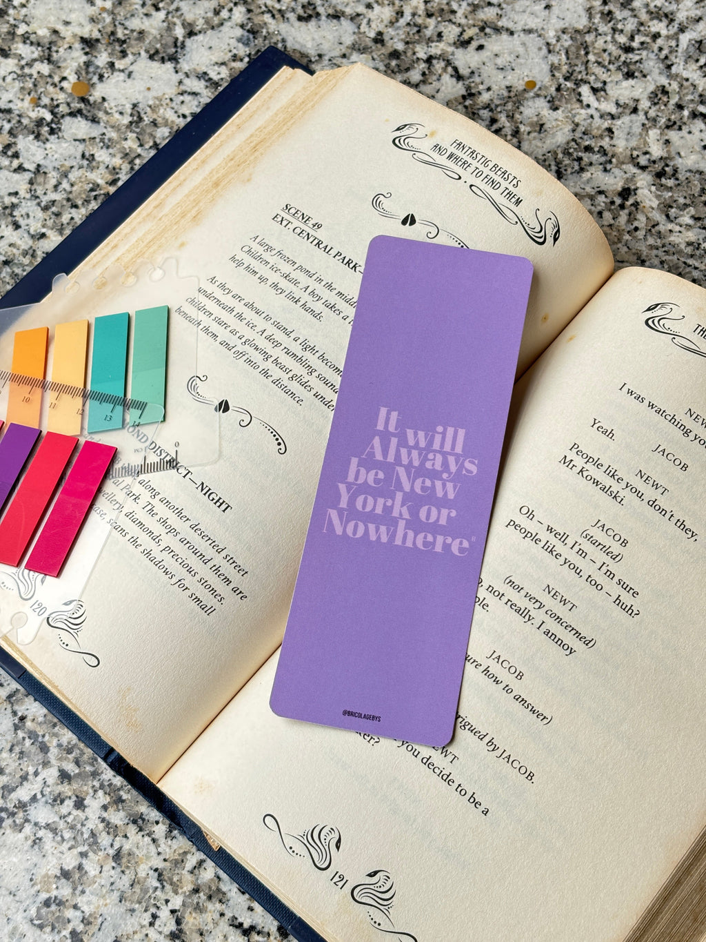 New York or Nowhere Bookmark