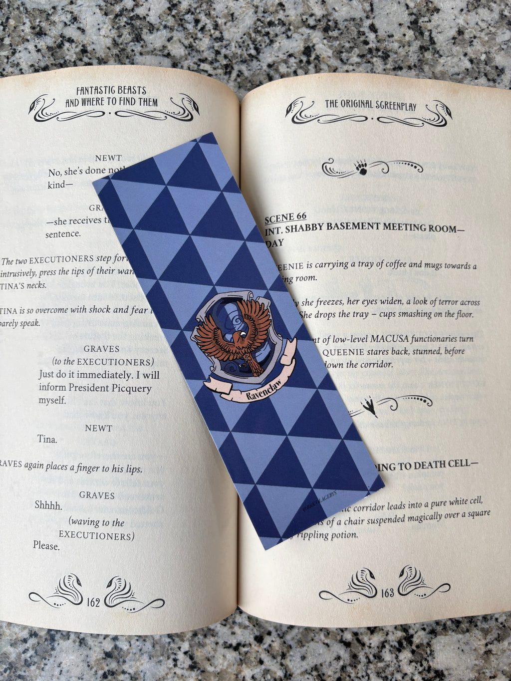 Ravenclaw Bookmark