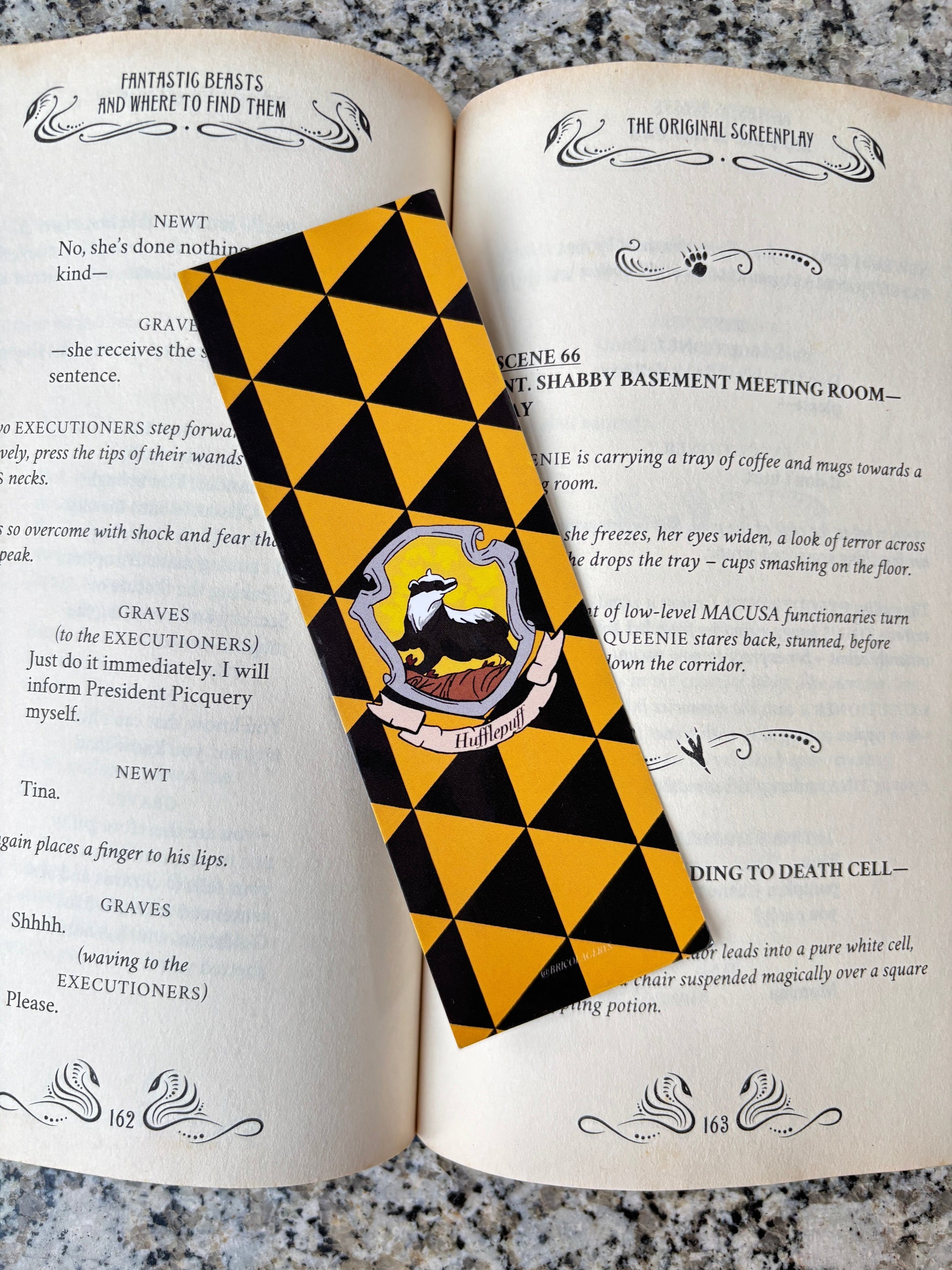 Hufflepuff Bookmark