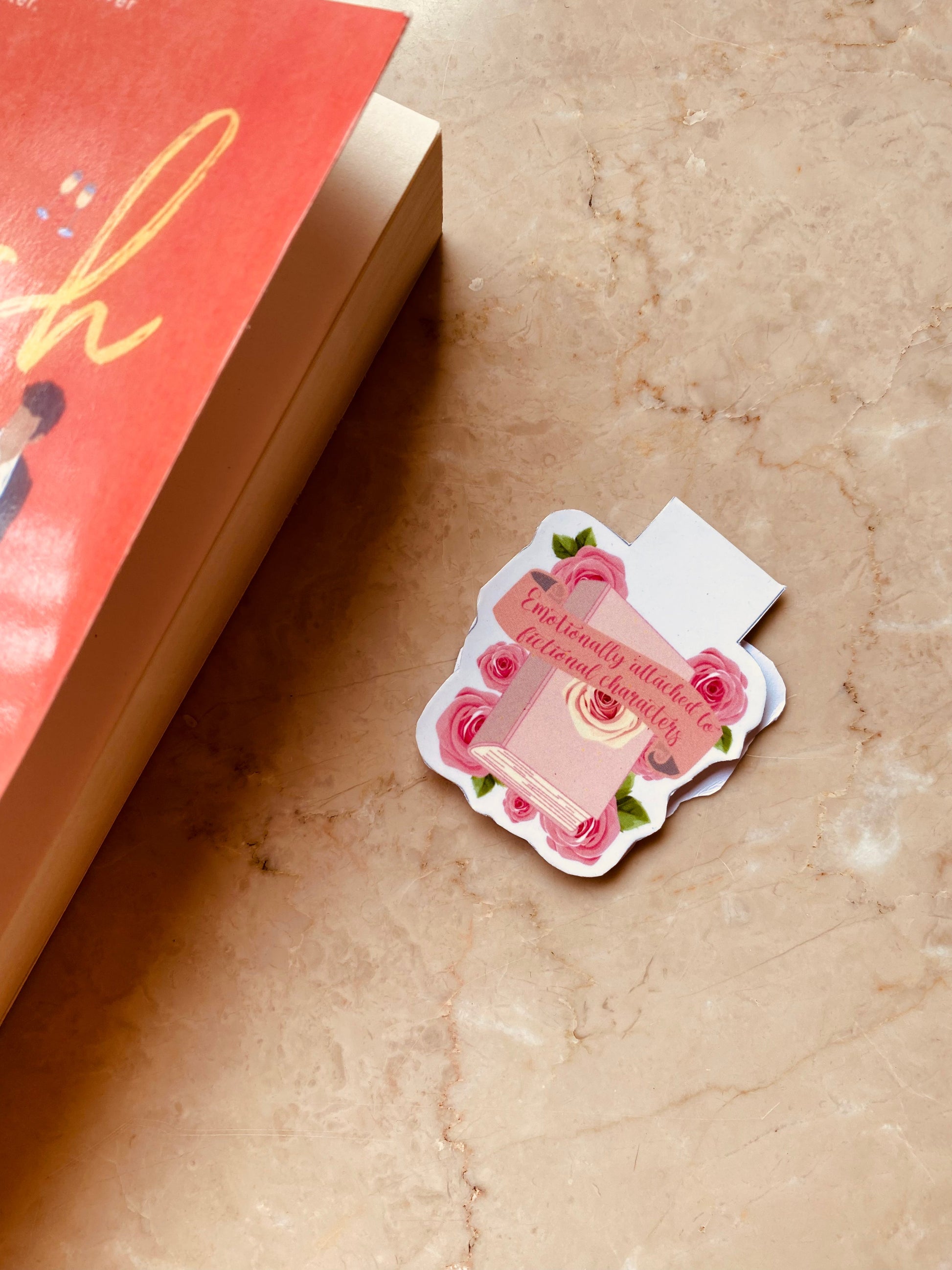 Emotionally Attached to Fictional Characters Magnetic Bookmark