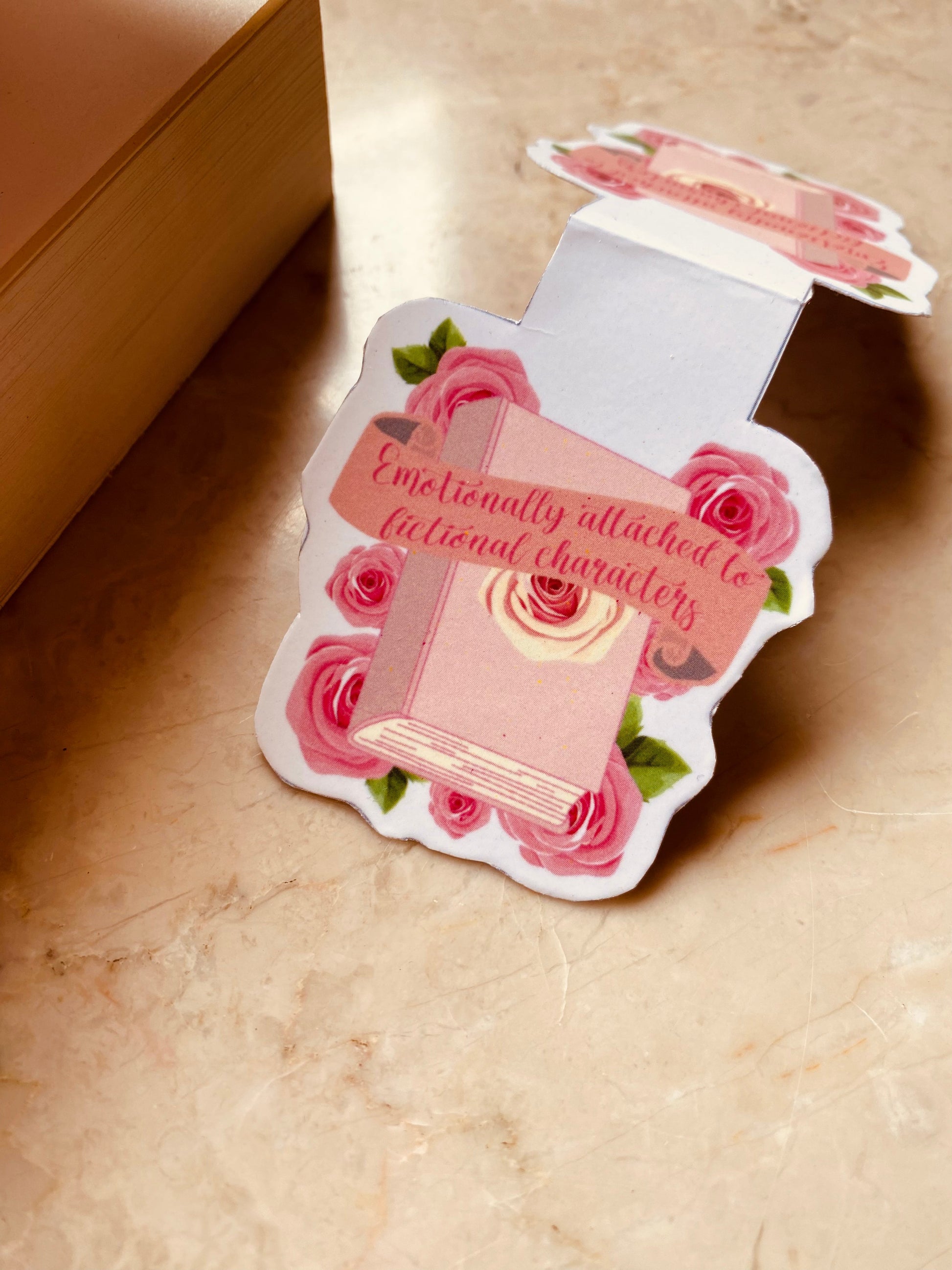 Emotionally Attached to Fictional Characters Magnetic Bookmark