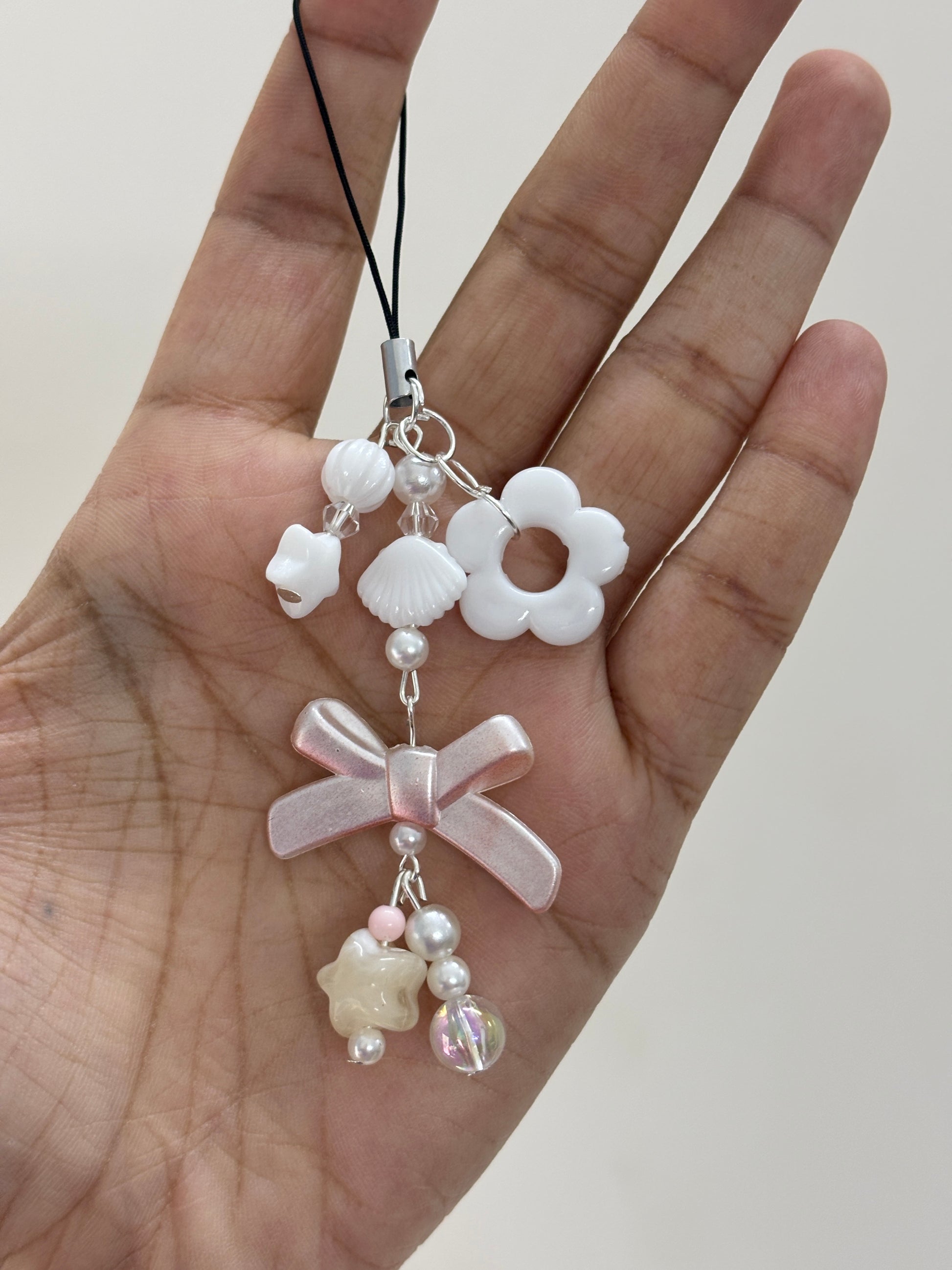 Hollow Flower Phone Charms