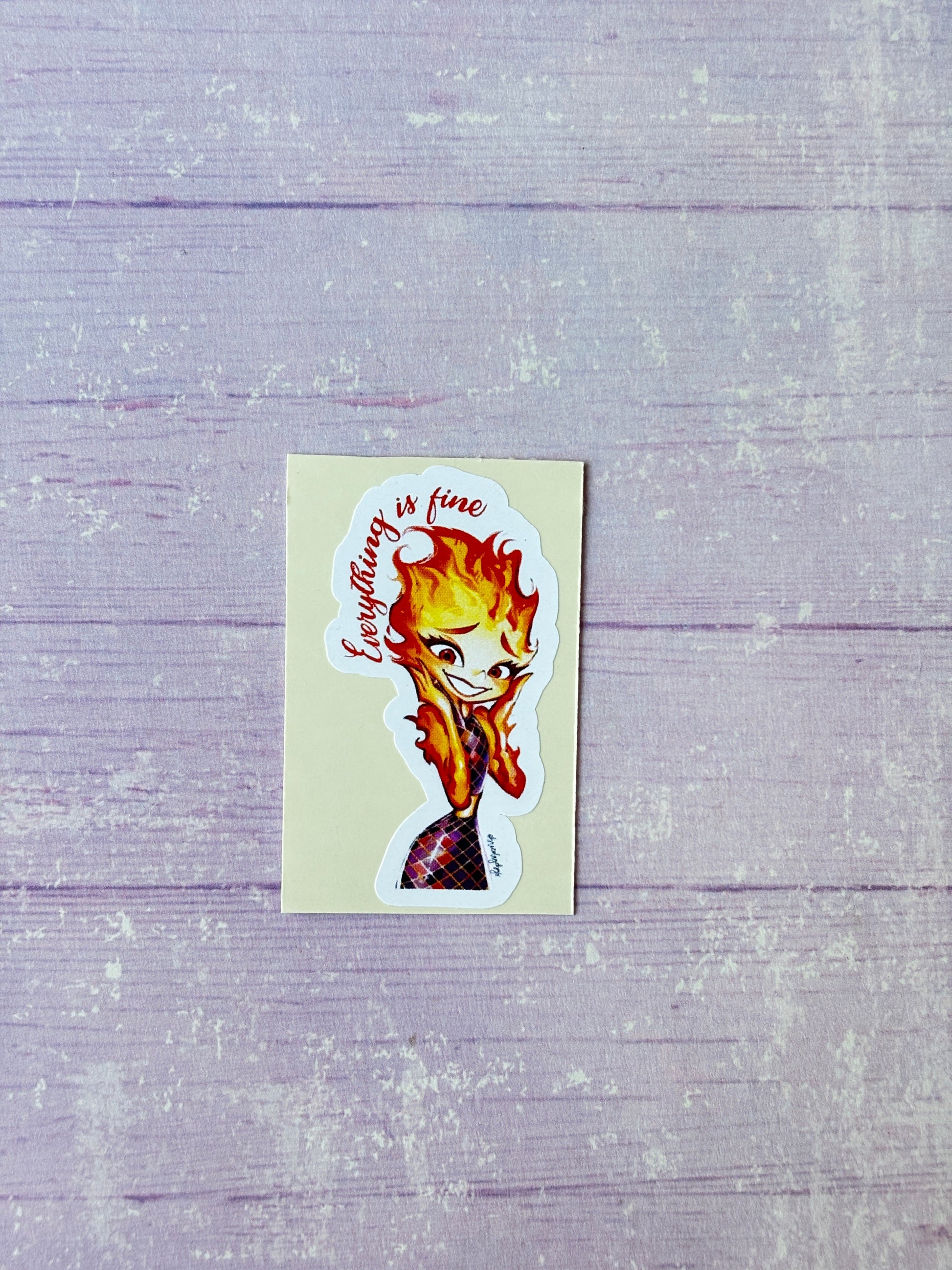 Everything is fine! Sticker