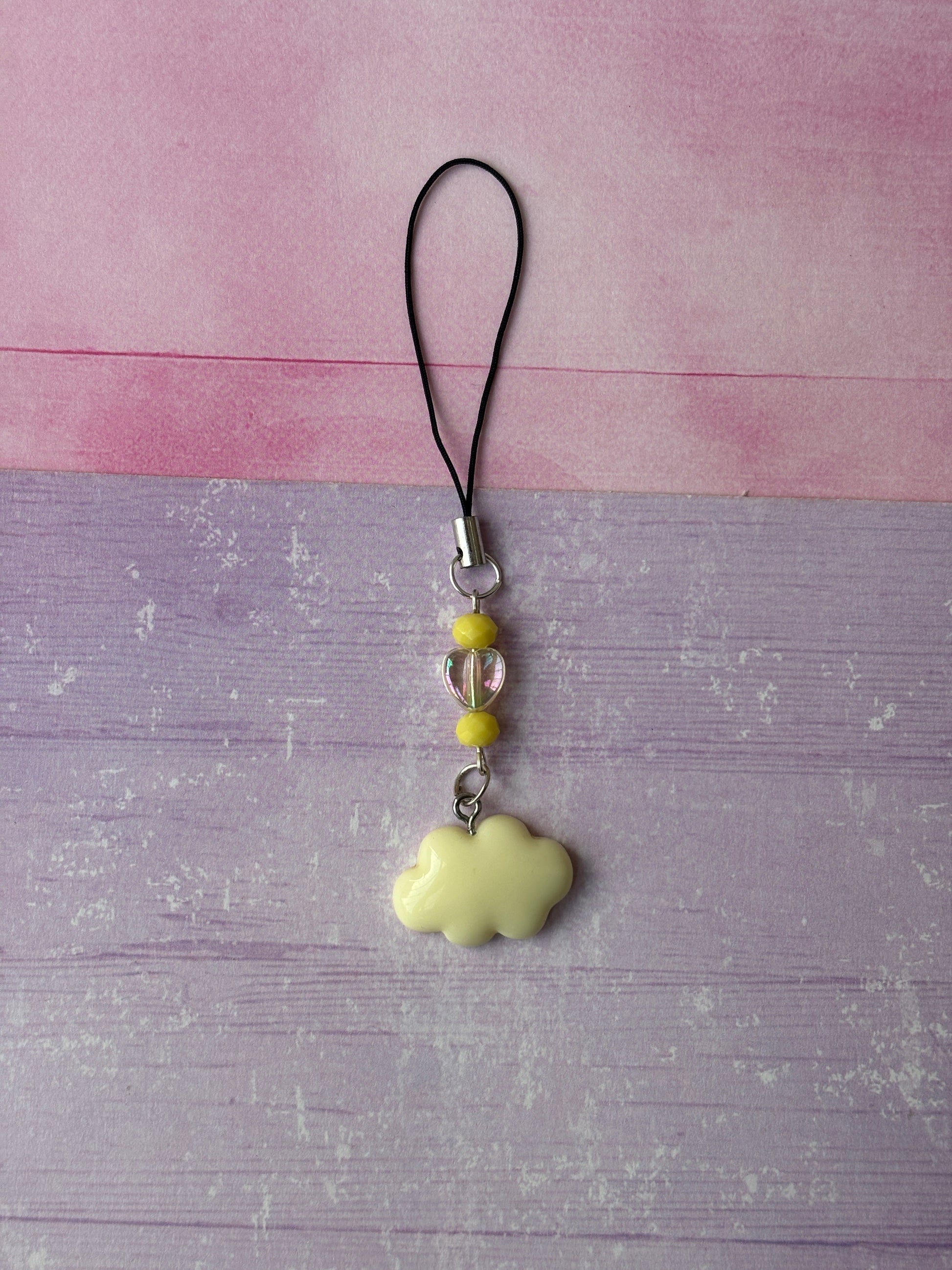 Yellow Phone Charms