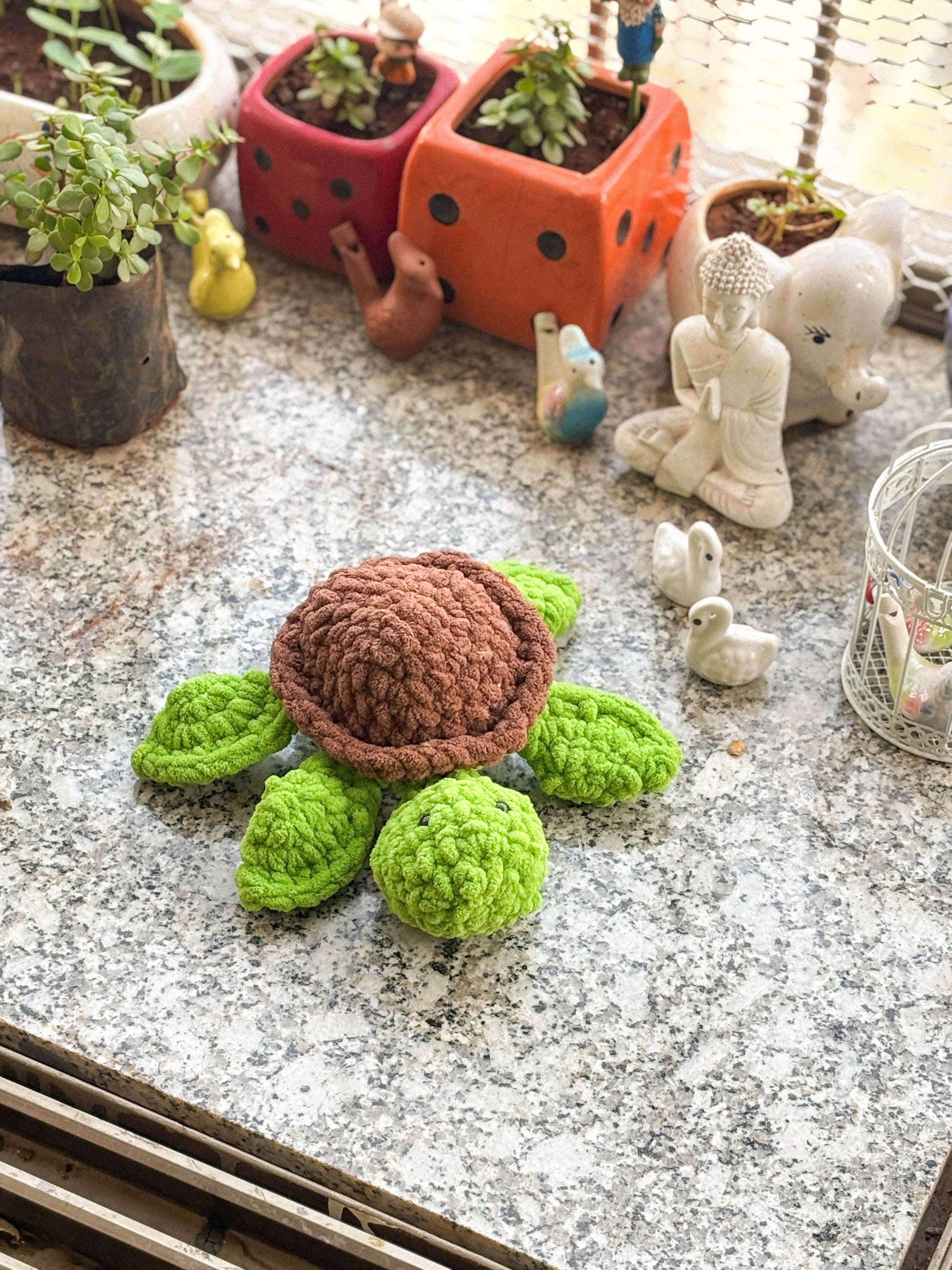Crochet Turtle Plushie