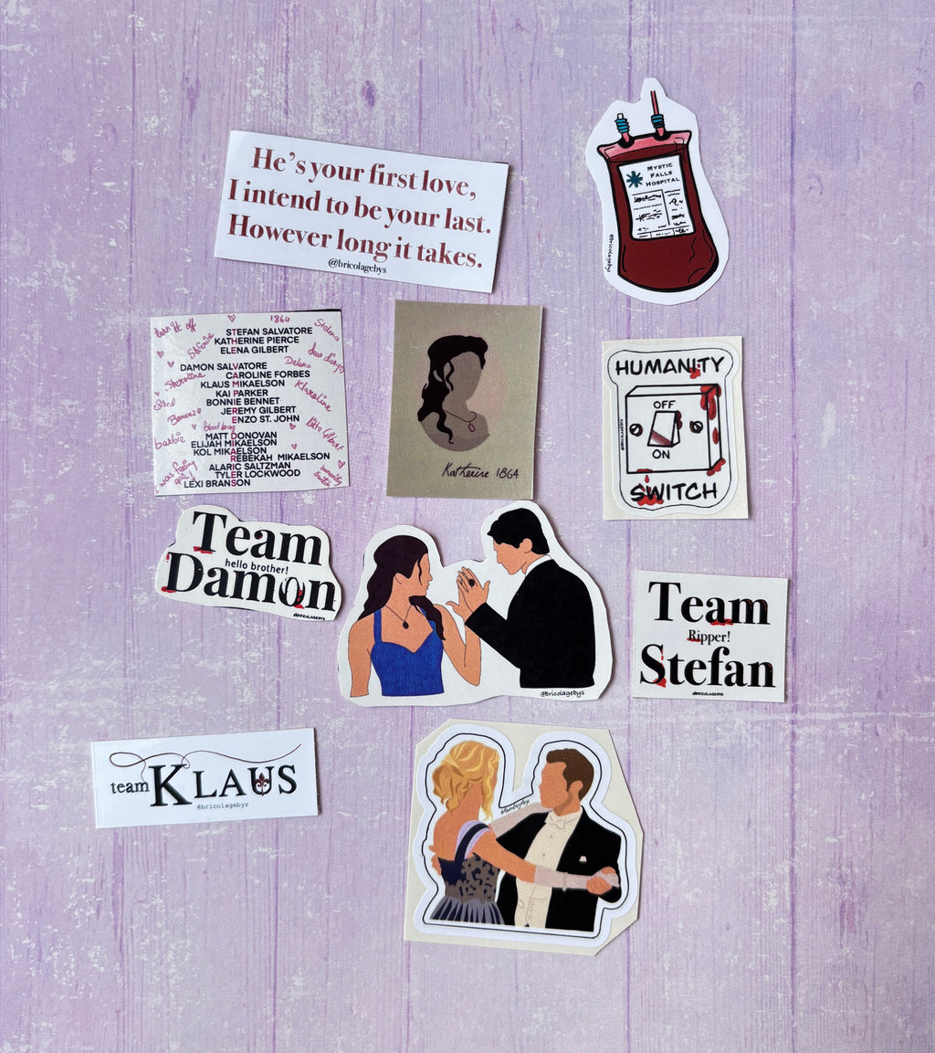 The Vampire Diaries Stickers