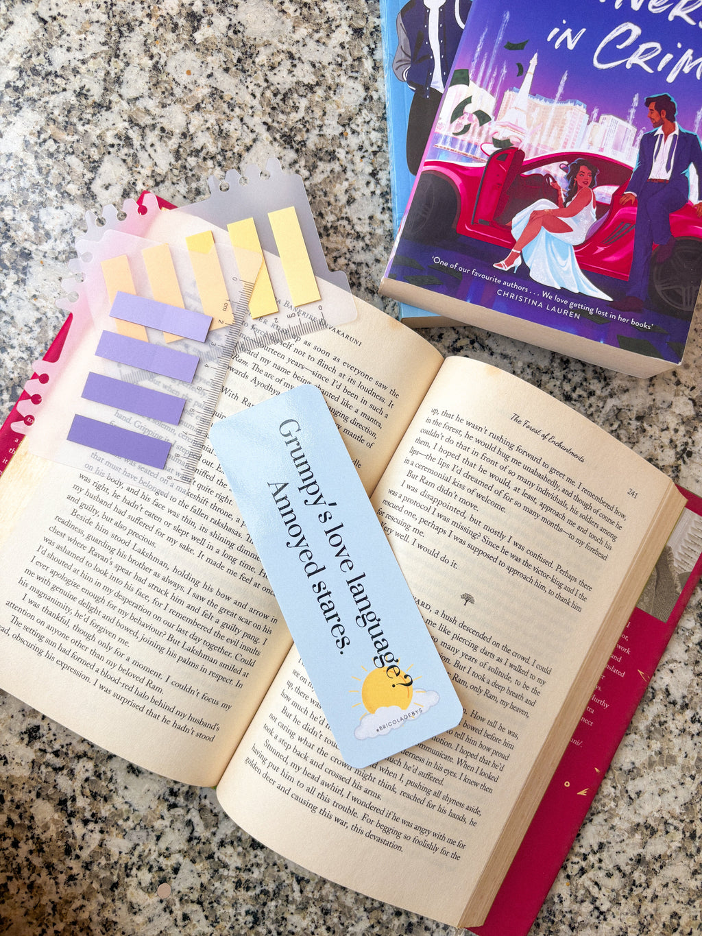 Grumpy x Sunshine Bookmark