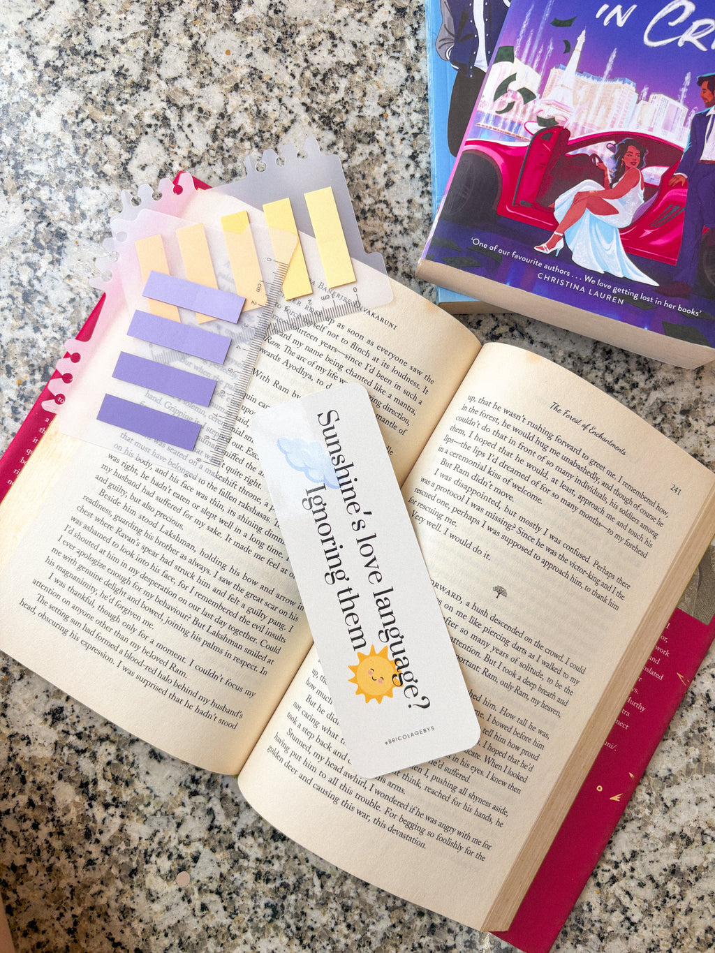 Grumpy x Sunshine Bookmark